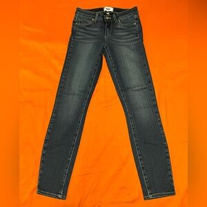 PAIGE Dark Wash Skinny Jeans